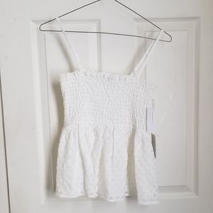 White Baby Doll Top